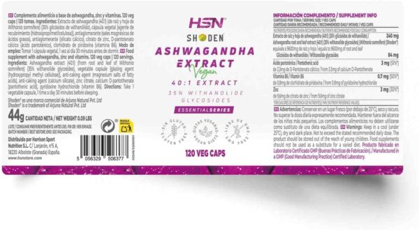 ASHWAGANDHA tratamiento NATURAL - Imagen 2