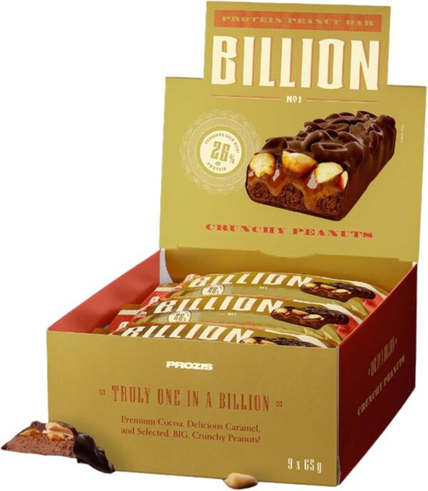 Barrita Proteica Billion chocolate y cacao- Prozis Barrita Proteica