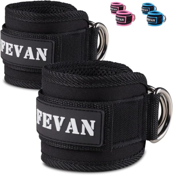 Tobillera para Polea Acolchada de Velcro Gym Unisex