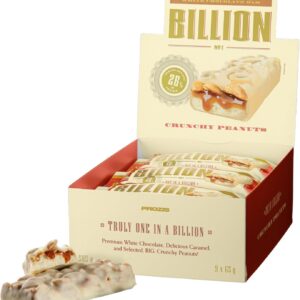 Barrita Proteica de Cacahuete y Chocolate Blanco