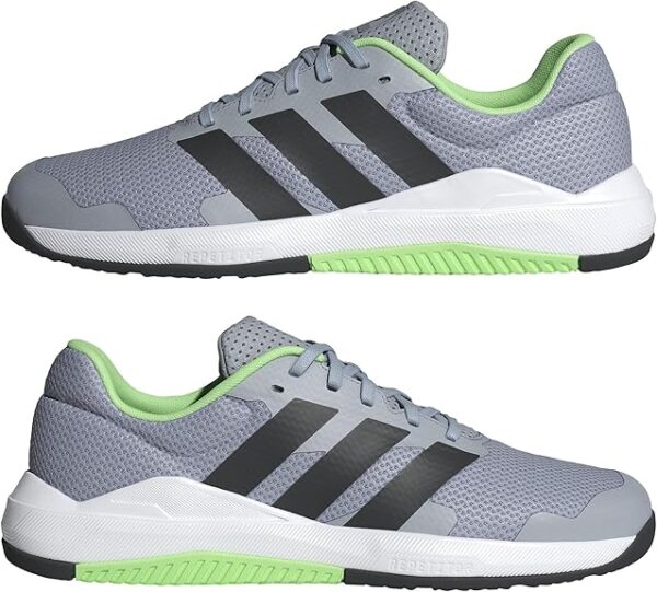 Zapatilla entrenamiento Sala Adidas Dropset Base Black 11.5, Zapatos de Gimnasio y Entrenamiento Hombre - Imagen 5