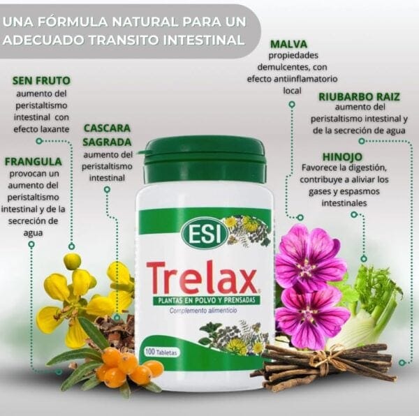 Trelax  la mejor ayuda natural  para el transito intestinal - Imagen 2