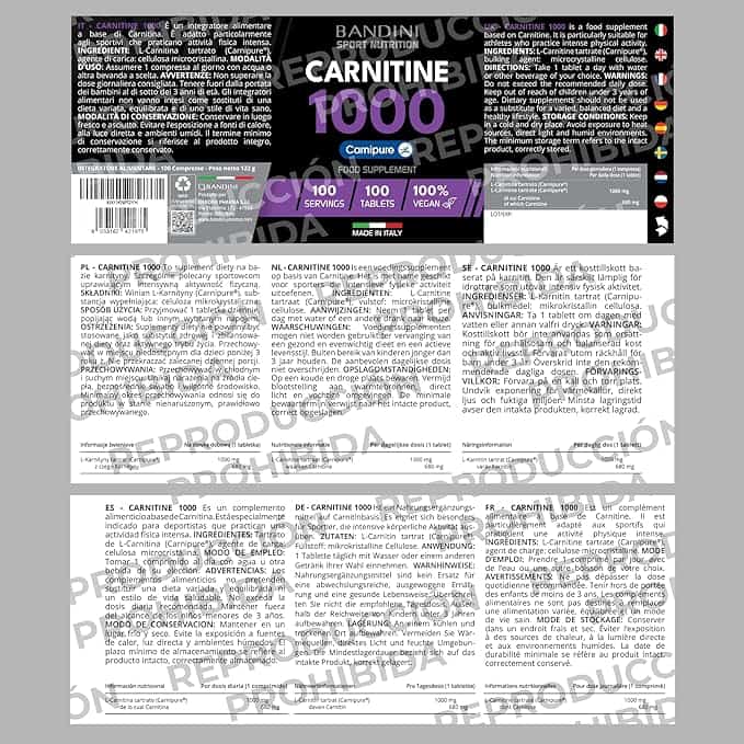 Carnitine 1000 – Energía y Rendimiento al Máximo - Imagen 3