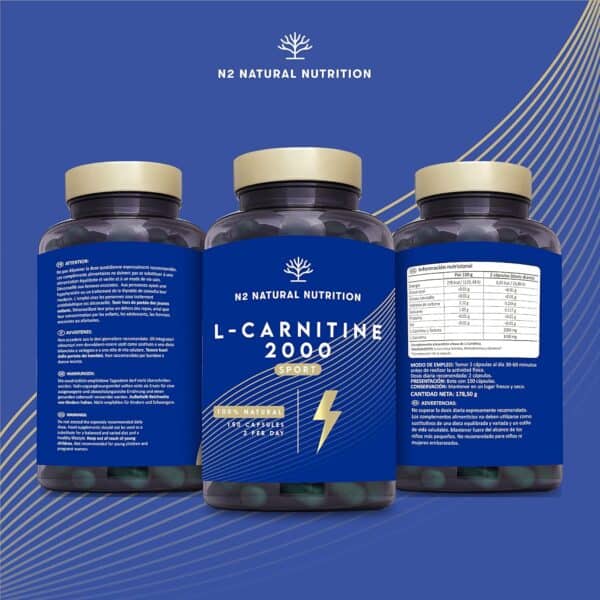 L CARNITINA 100% Natural 2000 mg - Imagen 5