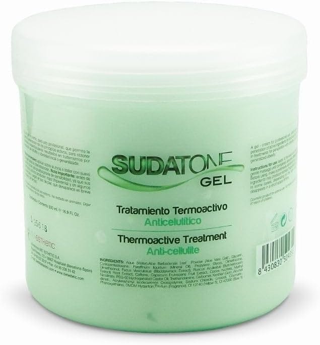 Sudatone – Gel Termoactivo efecto calor Anticelulítico Profesional 500 ml