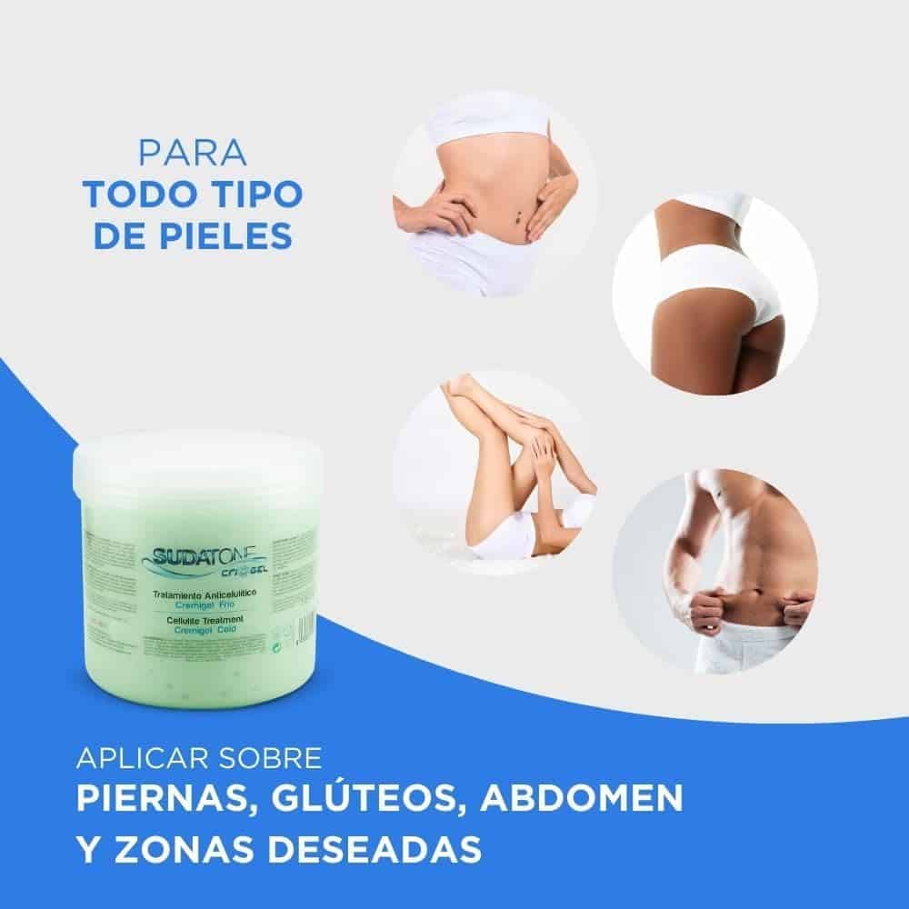 Tratamiento Anticelulítico Criogel 500 ml efecto frio . Trata la Celulitis, la Obesidad localizada y Generalizada. - Imagen 3