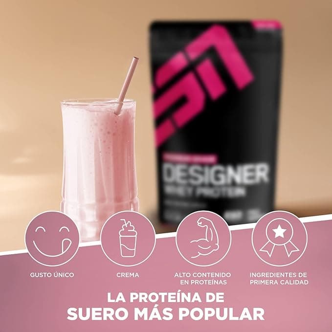 ESN Proteína Whey, Vainilla, 1 kg, Proteína de Suero de Leche en Polvo - Image 5