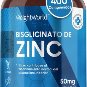 Bisglicinato de Zinc - 400 Comprimidos