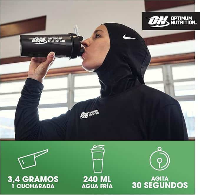 Optimum Nutrition Creatina en Polvo, Sin Sabor, 317g - Imagen 4