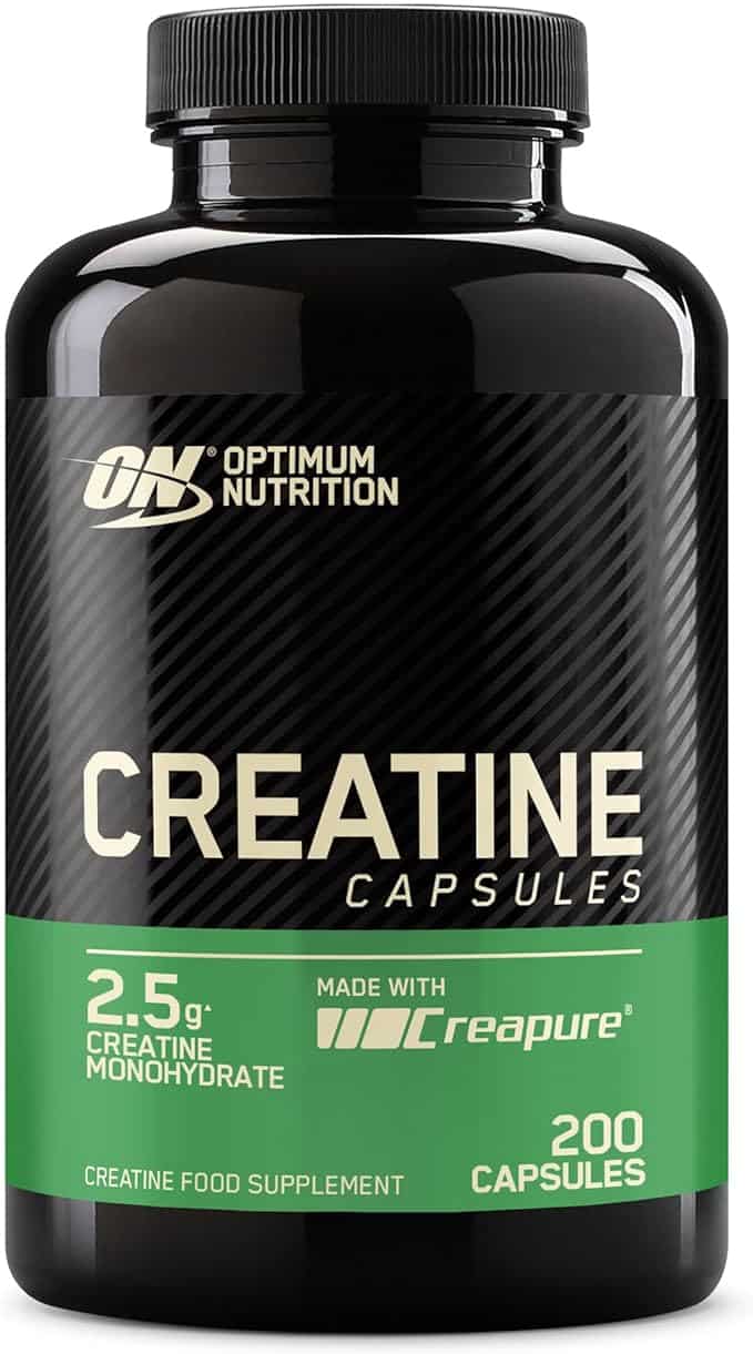 Optimum Nutrition Creatina 2500, 200 Cápsulas
