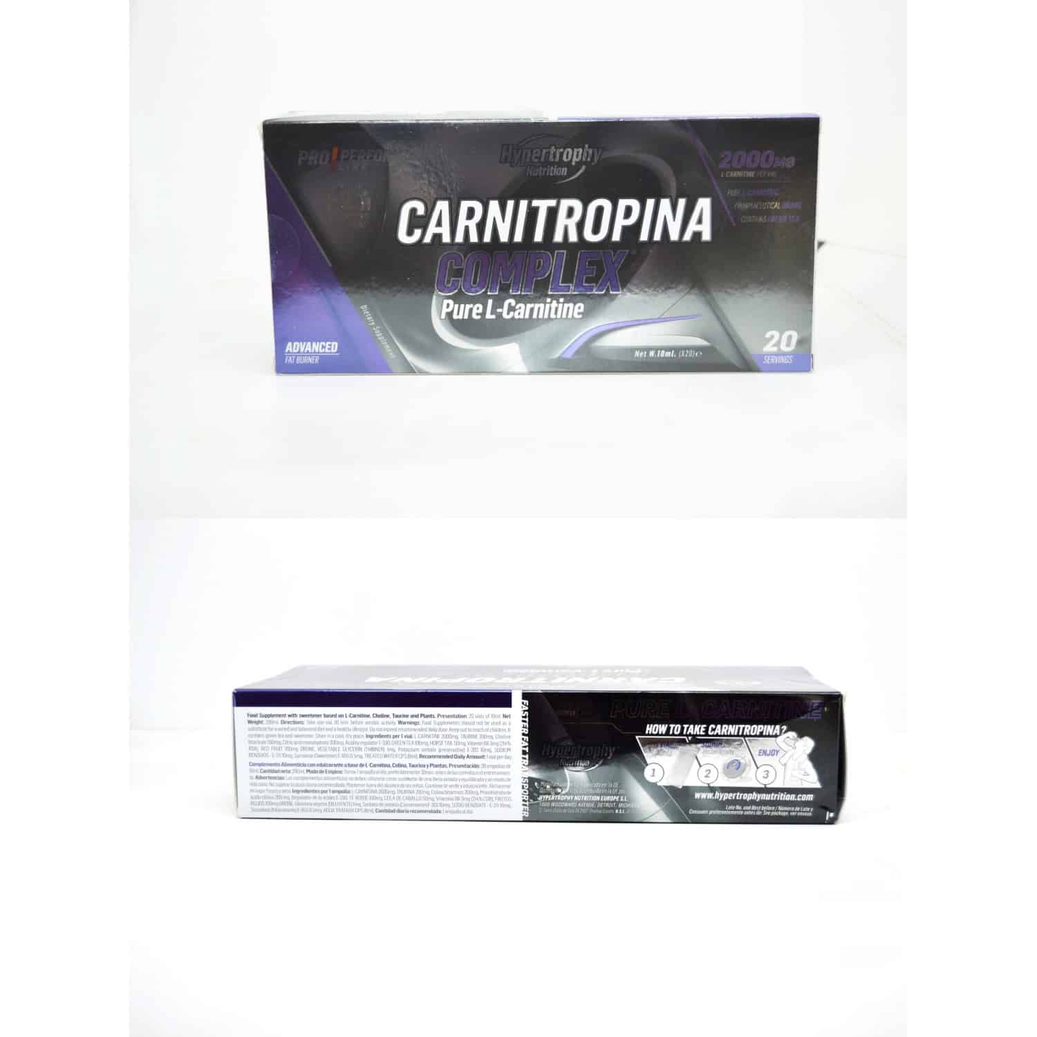 Carnitropina Complex | 20 Viales | Potencia tu energía y metabolismo - Imagen 3