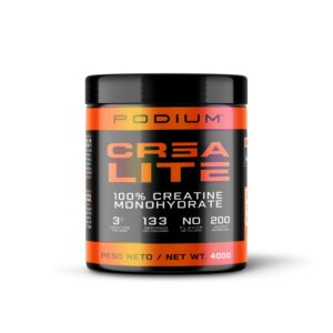 Creatina Monohidrato 200Mesh 400 g Crealite Podium