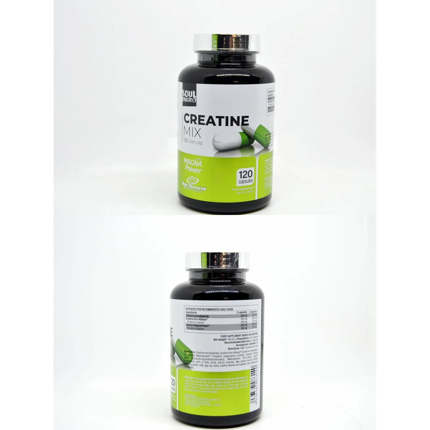 Creatine Mix | Creatina | 120 Cápsul - Imagen 2