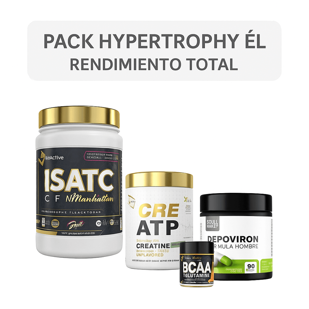 Pack Hypertrophy Él – Fórmula avanzada para deportistas | One More Up