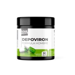 Depoviron | Fórmula Natural Masculina | 90 cápsulas – Complemento vegetal
