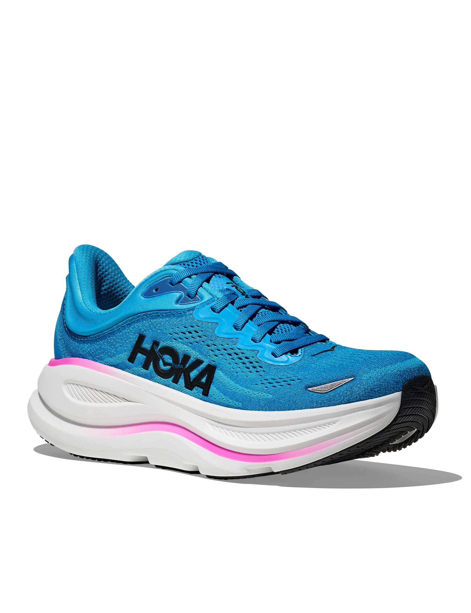 HOKA Bondi 9 – Azul Cielo & Fucsia (Edición Exclusiva One More Up) - Image 3
