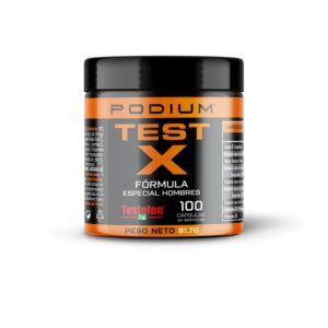 Potenciador de Testosterona | Test X Podium | 100 Cápsulas