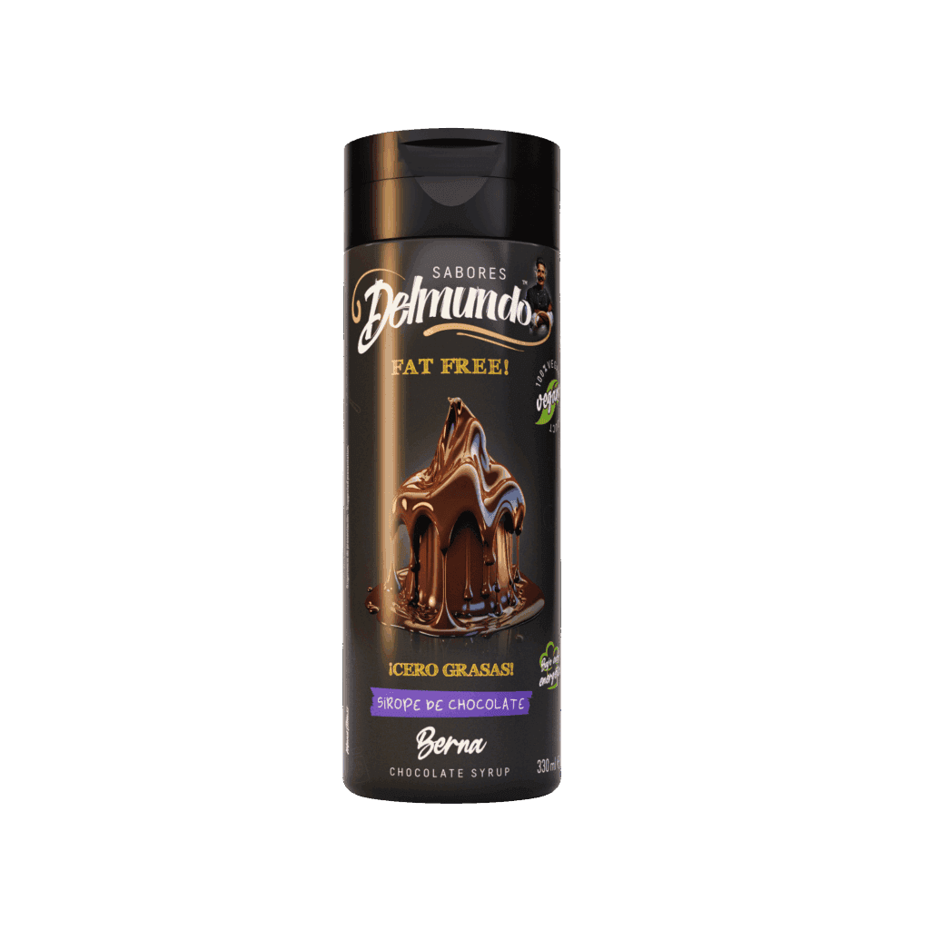 Sirope de Chocolate | Sin grasas ni azúcares | Sabores del Mundo | 350gr
