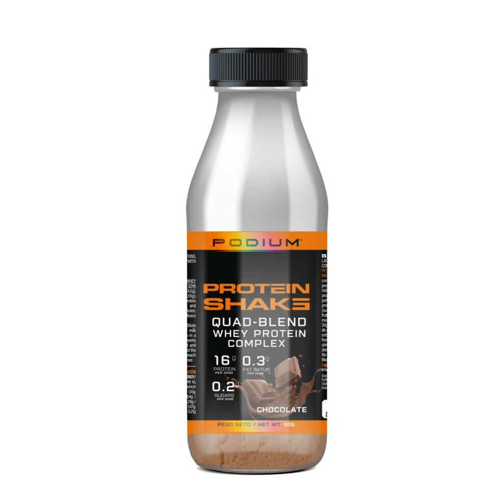 Whey Protein Complex Monodosis 30gr | Protein Shaker Podium