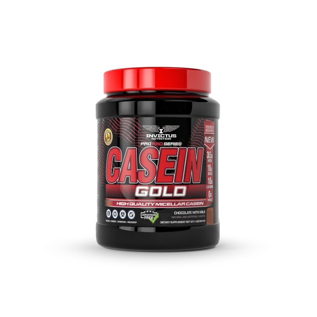 Casein Gold | Caseína Micelar | 908gr proteína de liberación prolongada