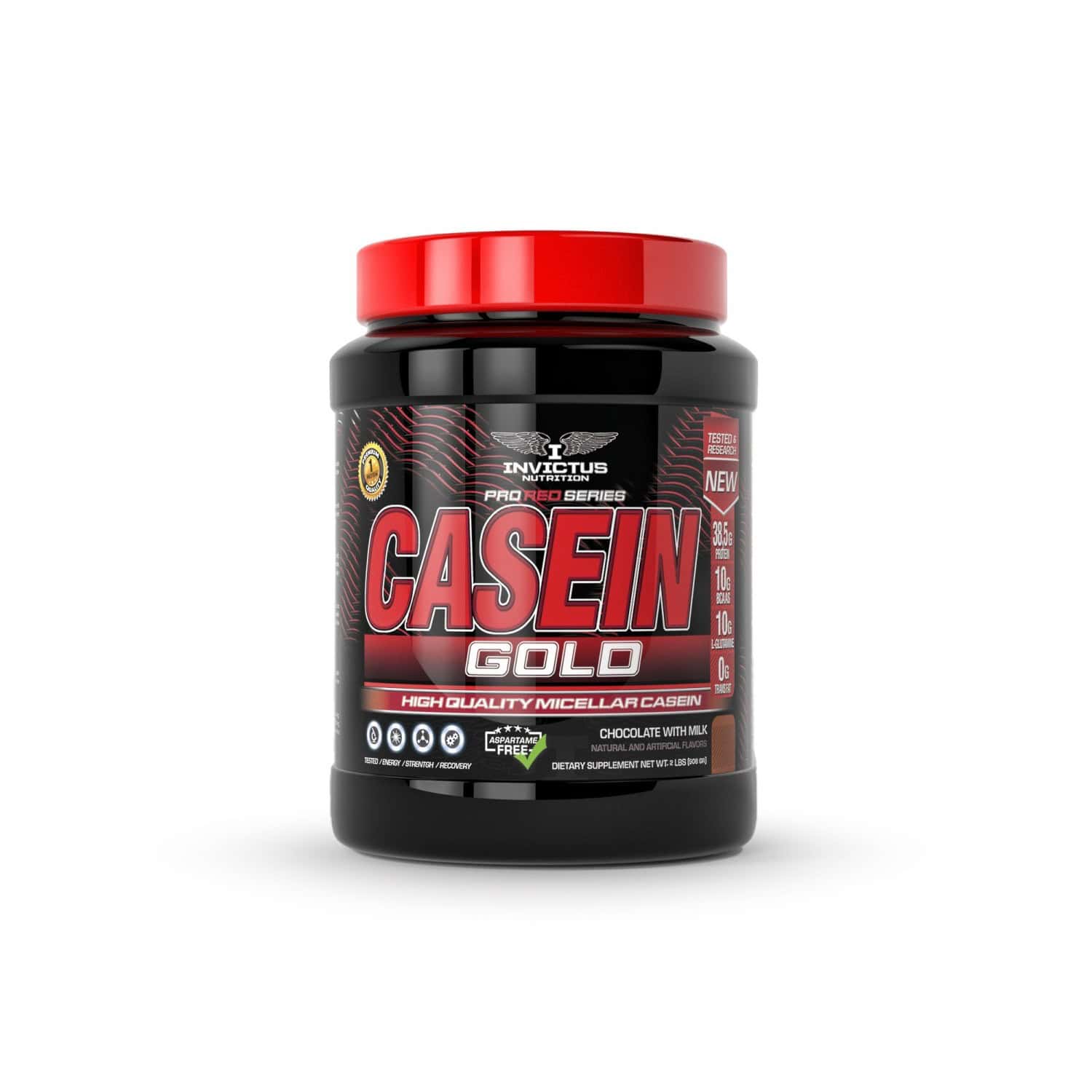 Casein Gold | Caseína Micelar | 908gr proteína de liberación prolongada