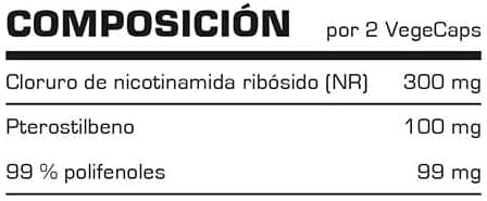 NAD+ & Pterostilbene – 60 VegeCaps (Vitobest) - Image 4