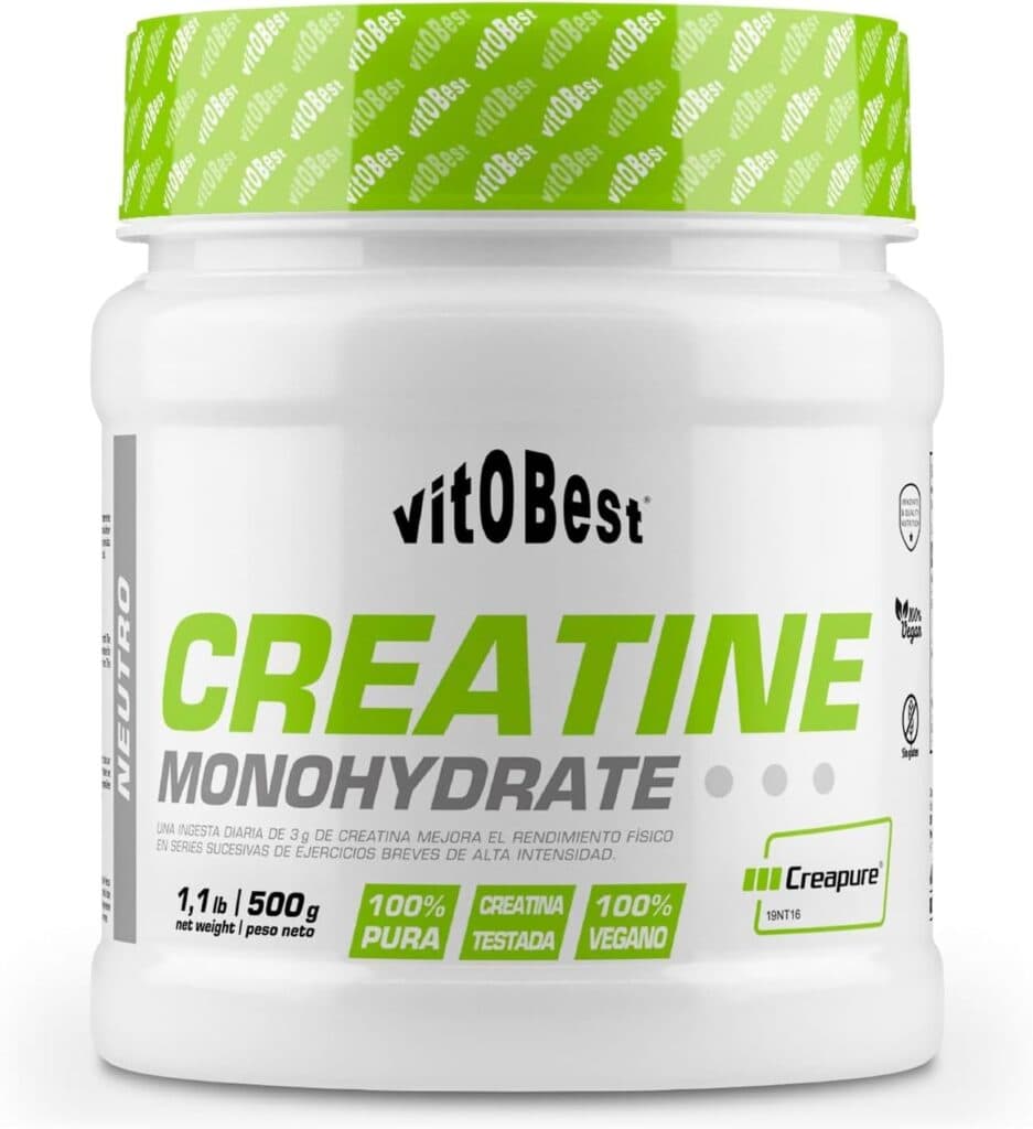 Creatina Monohidratada Creapure® 500 g – Vitobest