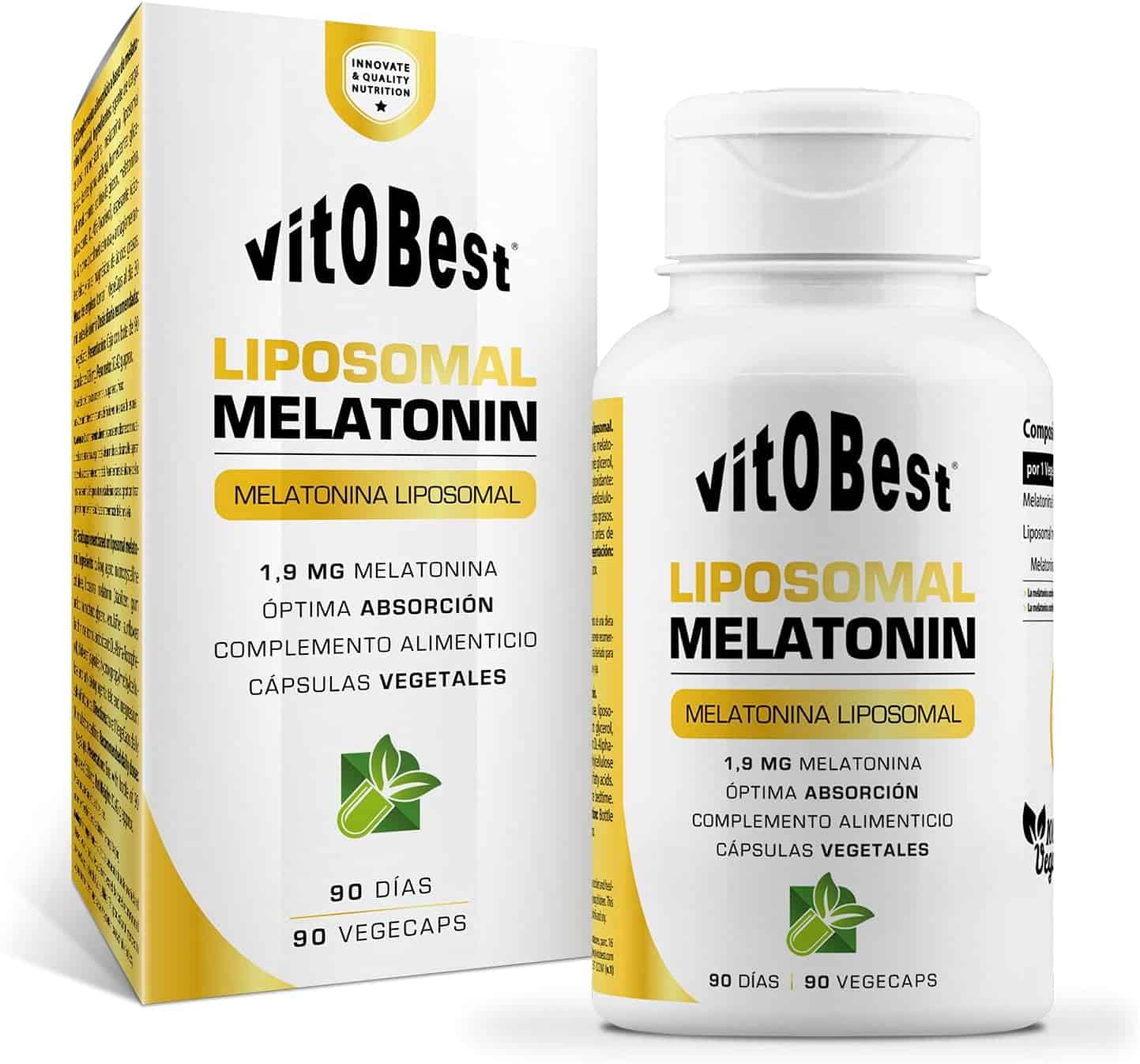 Vitobest – Liposomal Melatonin · 90 VegeCaps