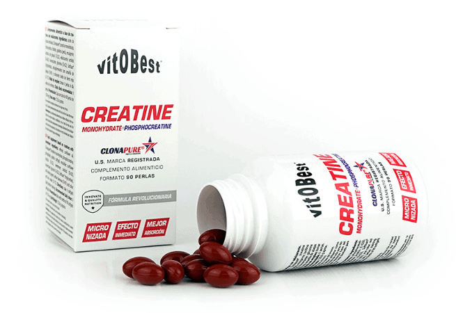 Clonapure® Creatina en Perlas – Fórmula avanzada 90 cápsulas