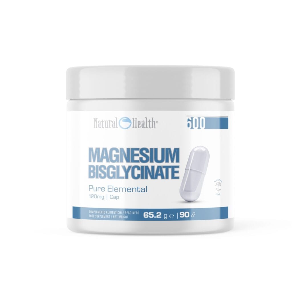 Magnesio Bisglicinato 90 Cápsulas - Natural Health